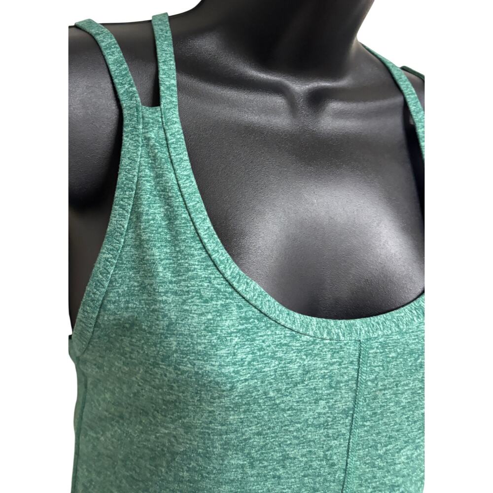 Patagonia Womens Small Green Athletic Dress Shelf Bra Stretch Sleeveless Casual - Picture 3 of 9
